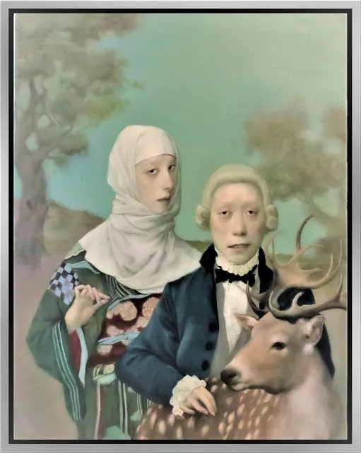 Deer Ghost, 2020, Oil on Canvas, 76 × 61 cm