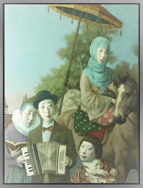 Journey to the West, 2020, Oil on Canvas, 152 × 119 cm