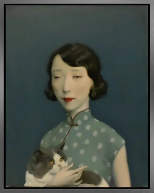 Pet, 2020, Oil on Canvas, 41 × 31 cm