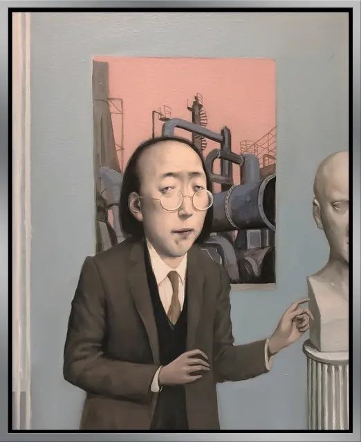 Professor, 2020, Oil on Canvas, 51 × 41 cm