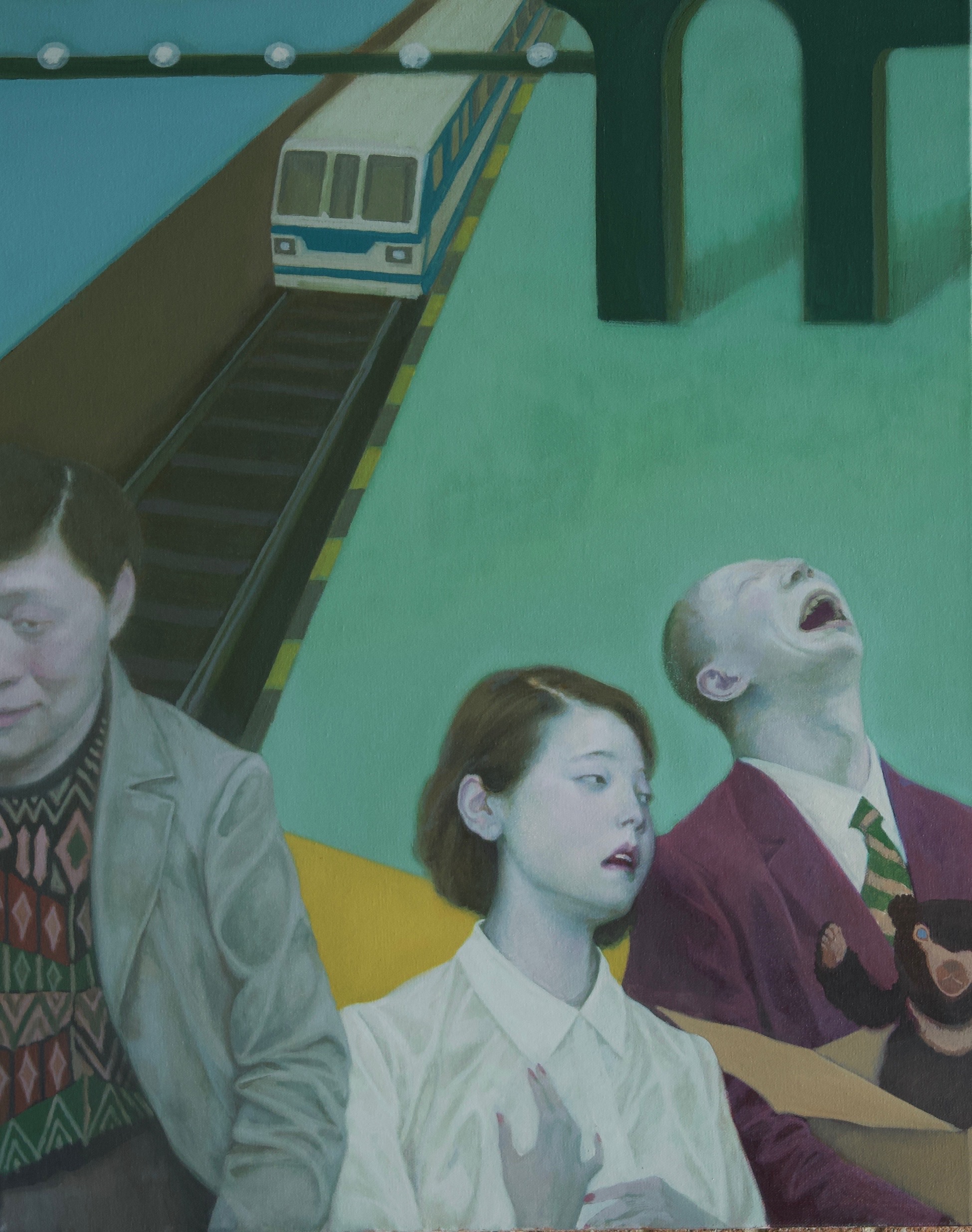 Elevate, 2023, Oil on Canvas, 60 × 75 cm