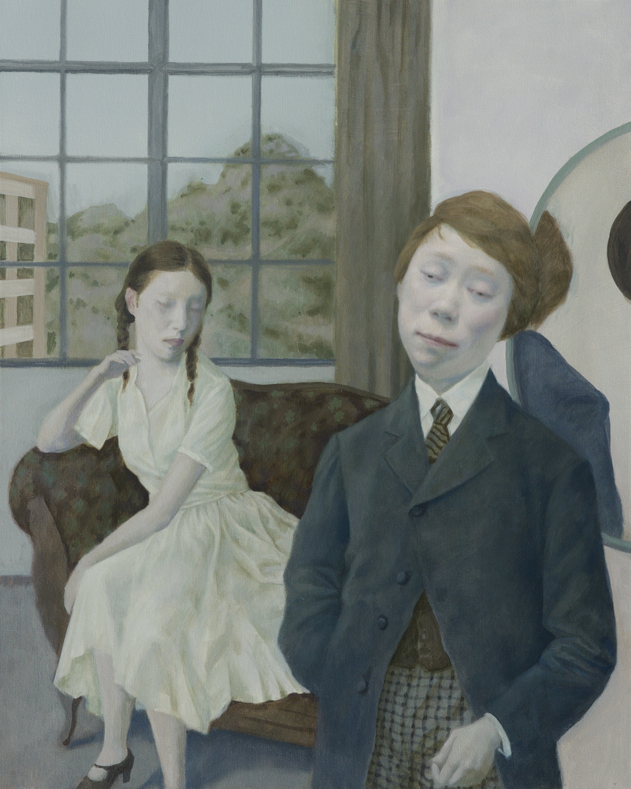 Shy Poet, 2022, Oil on Canvas, 60 × 75 cm